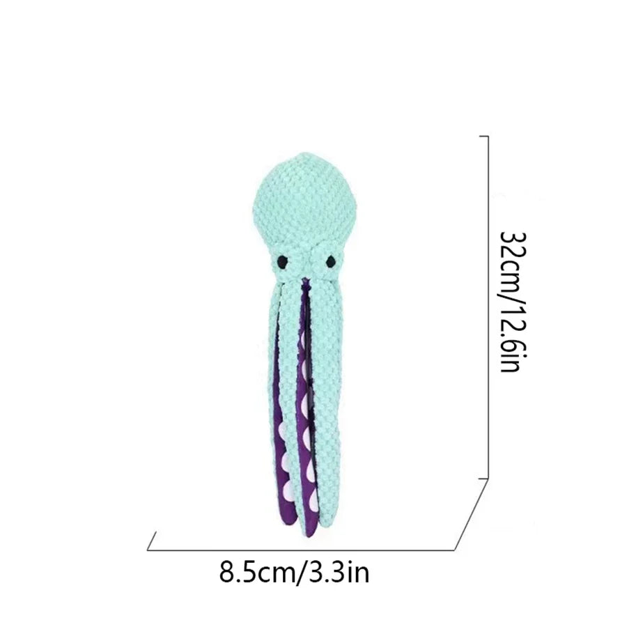 Interactive Plush Octopus Toy
