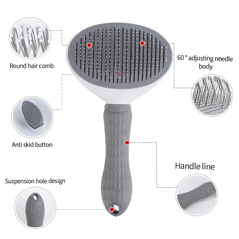 CleanSweep Pet Grooming Brush