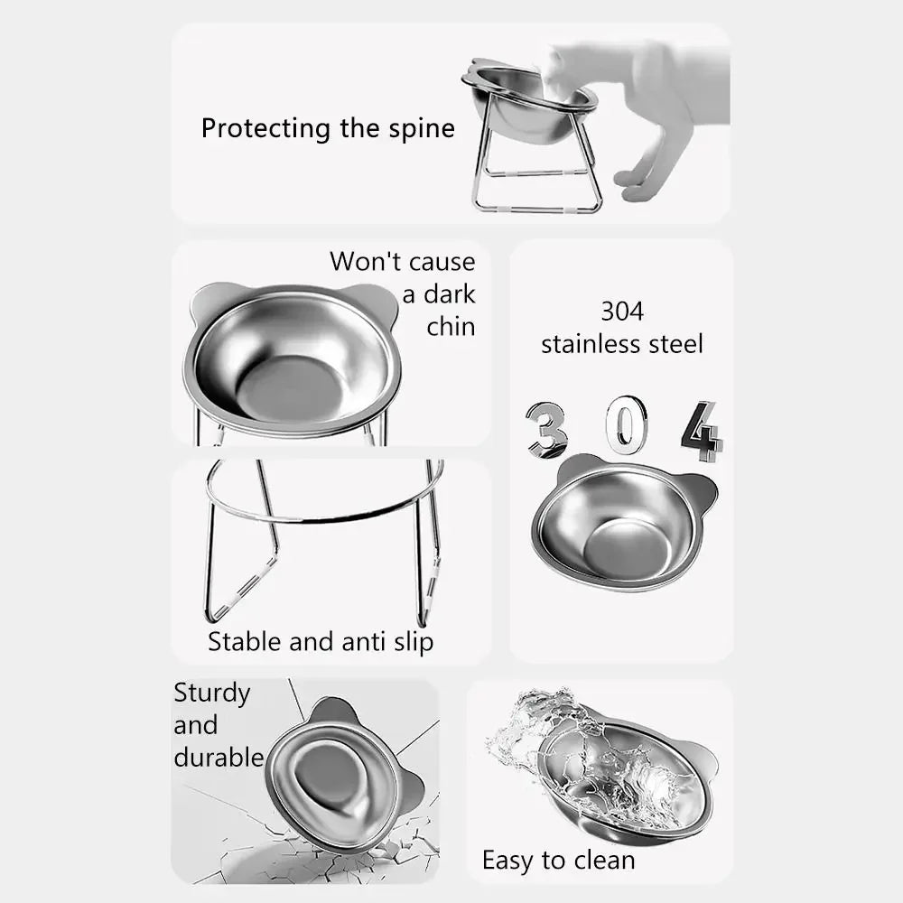 Elevated Comfort Pet Bowl
