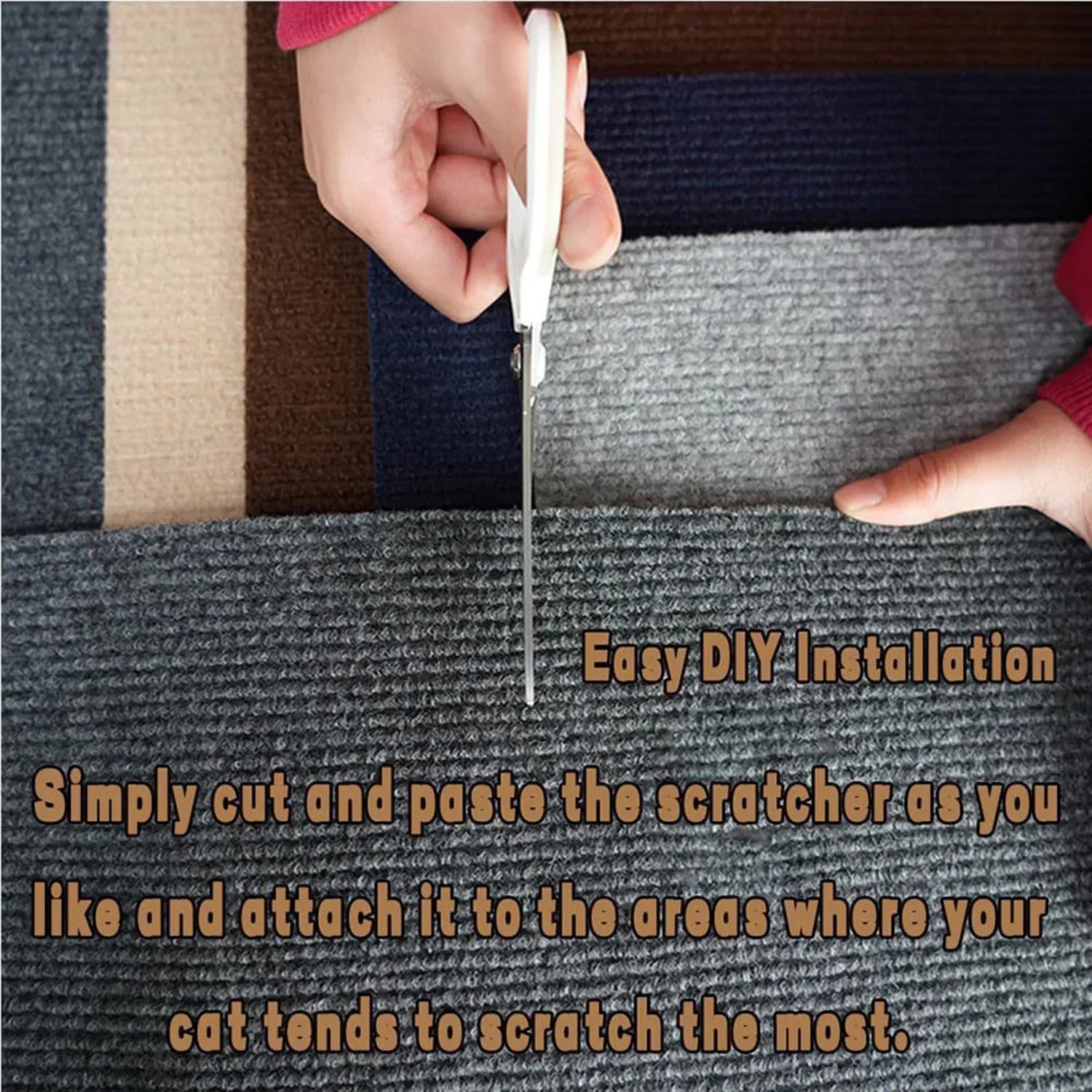 Trim-to-Fit Cat Scratch Mat