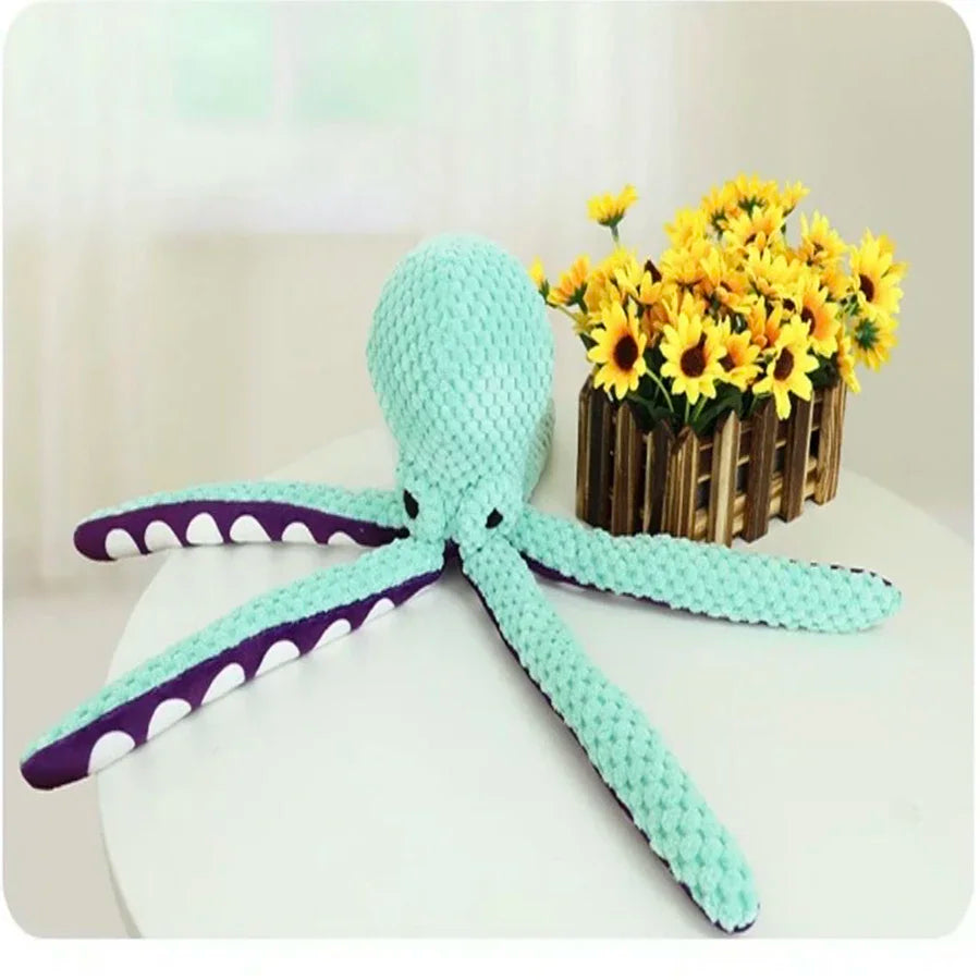 Interactive Plush Octopus Toy