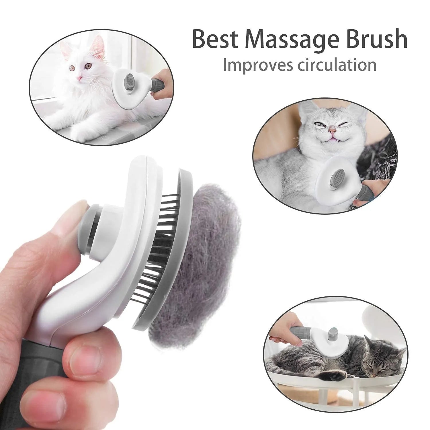 CleanSweep Pet Grooming Brush