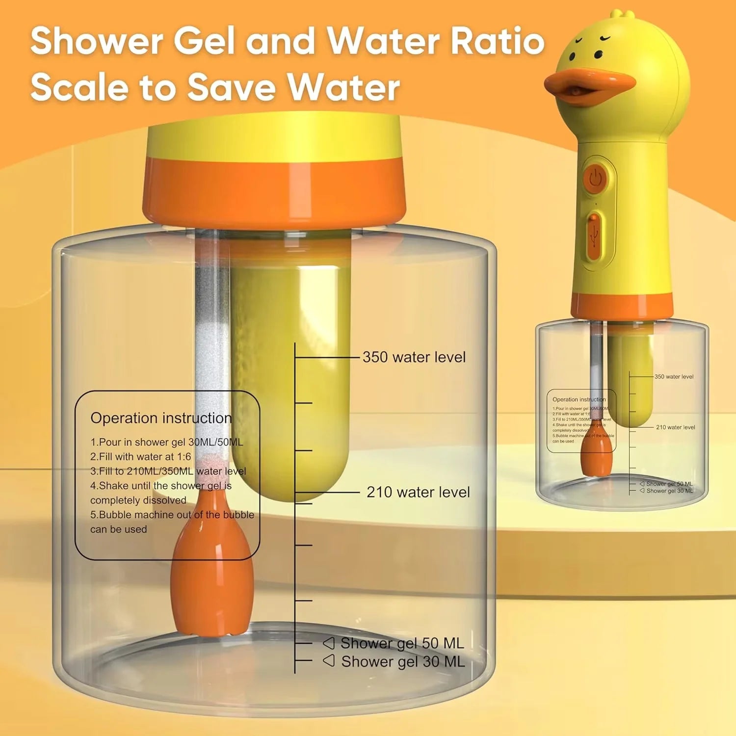 Duck Foam Pet Washer
