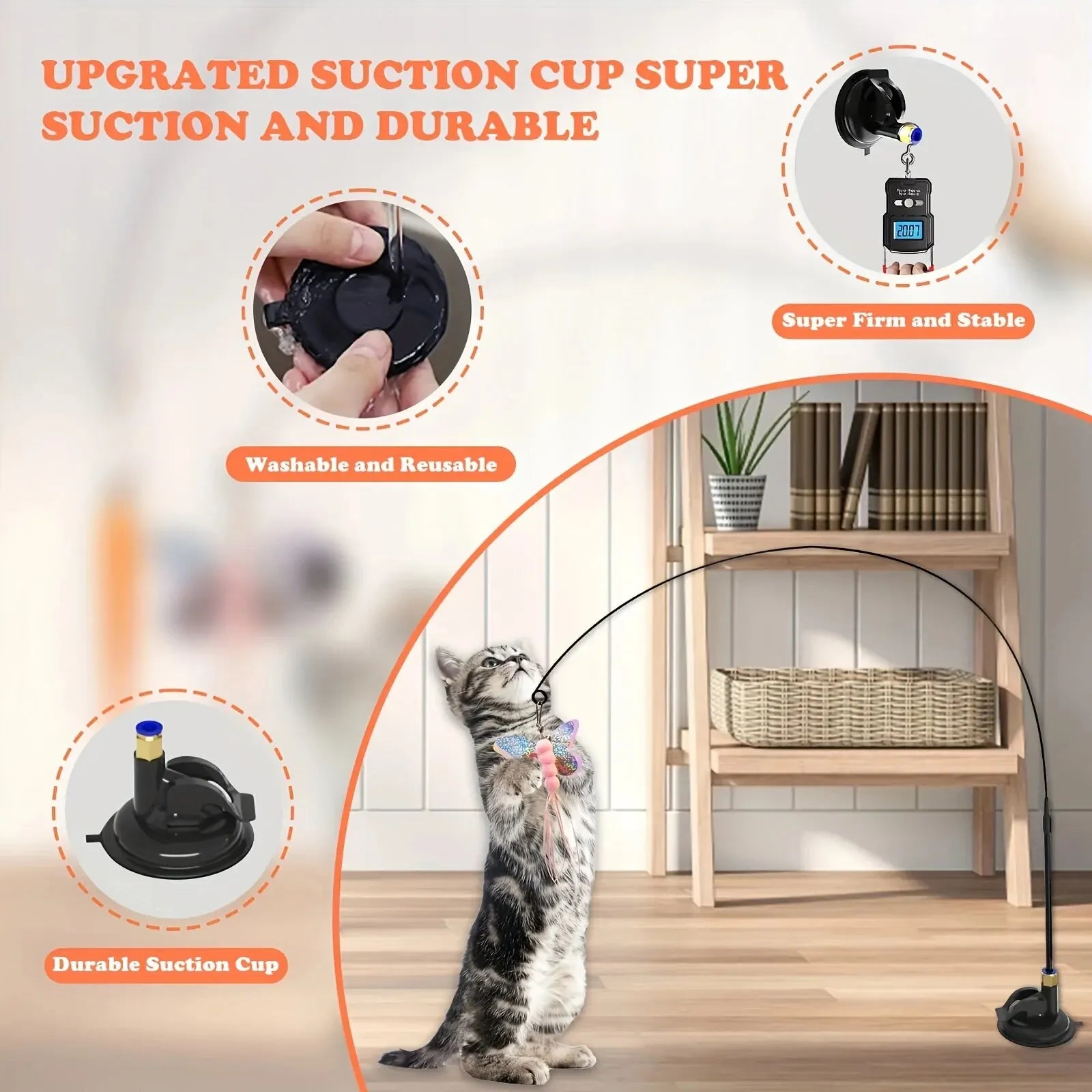 PurrPlay Suction Teaser Wand