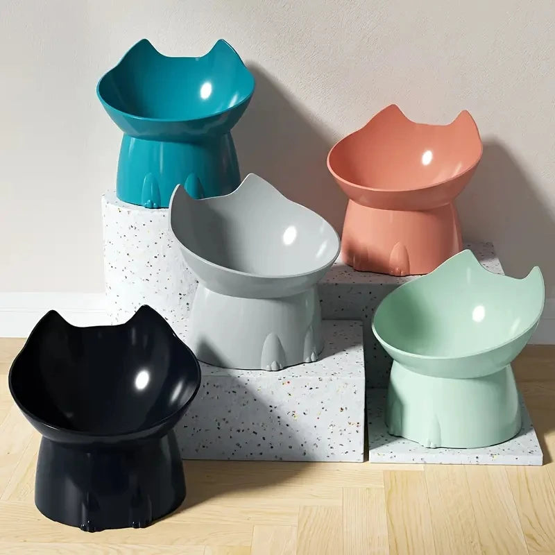 WhiskerEase Elevated Cat Bowl